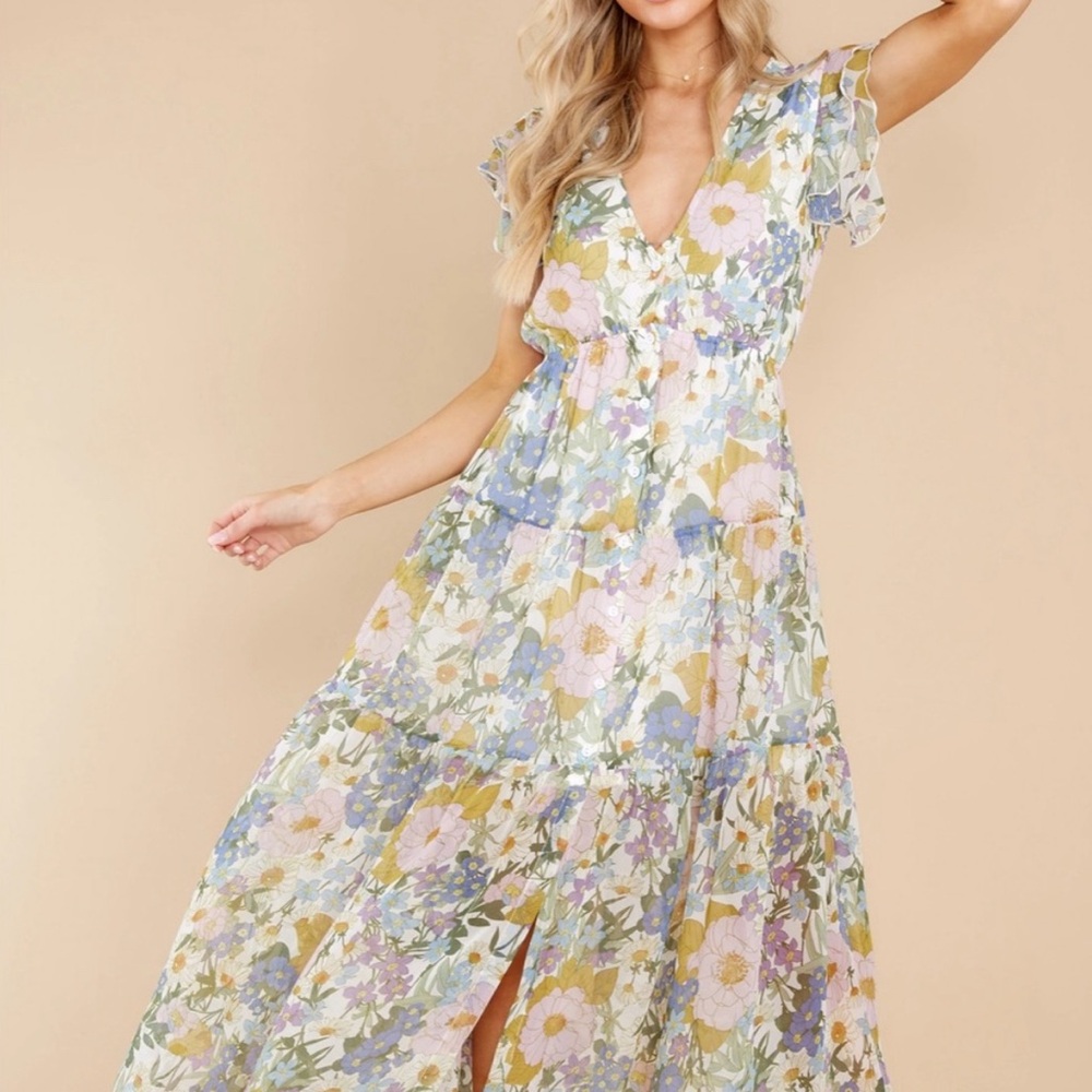 You’re My Love Floral Maxi Dress, Cute Summer Wedding guest dress